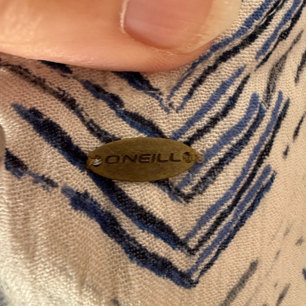 O'neill Blue And White Patterned Knit - image 4